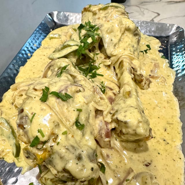 Malai lamb Shank.