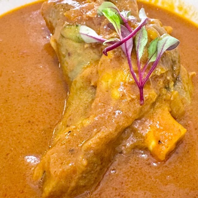Lamb Shank Curry.