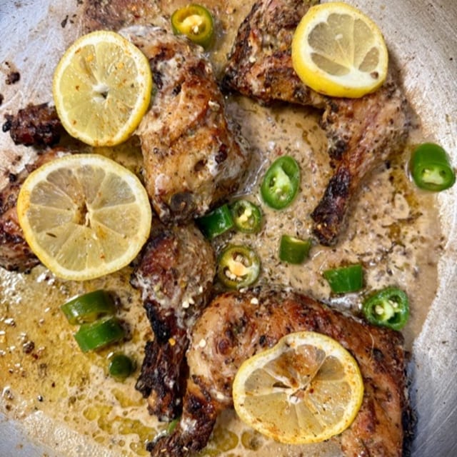 Tawa Chicken.